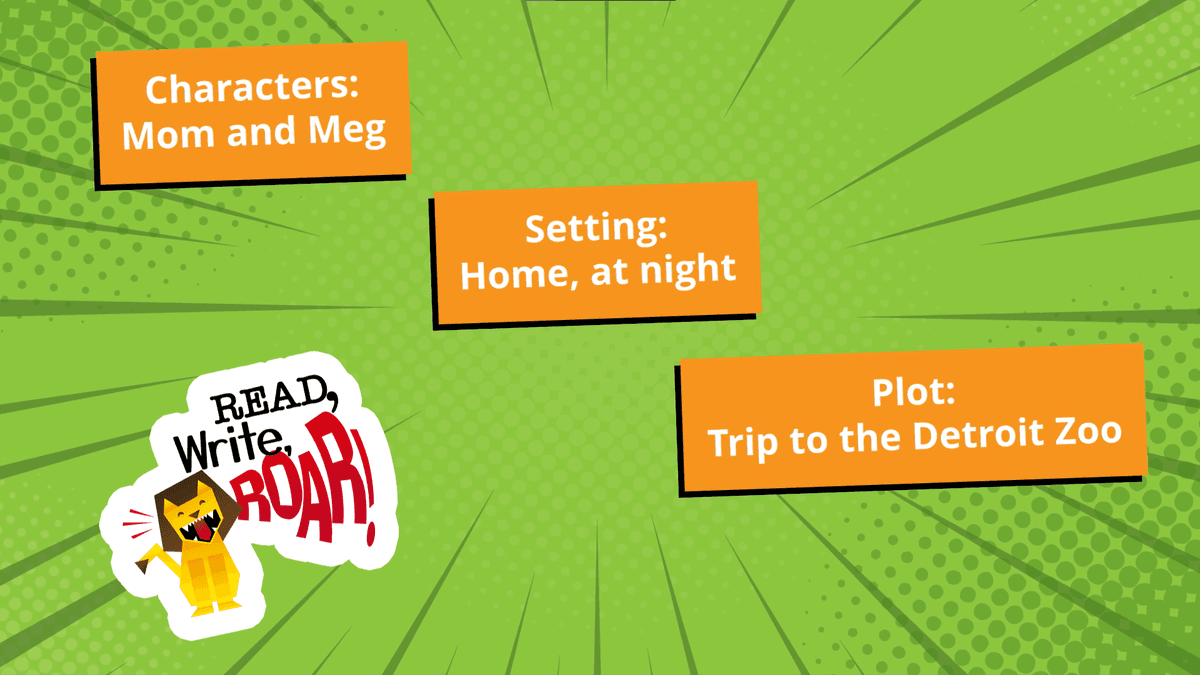 Meet Dialogue: Developing Characters & Plot! | Ms. Meg | Read, Write, ROAR!