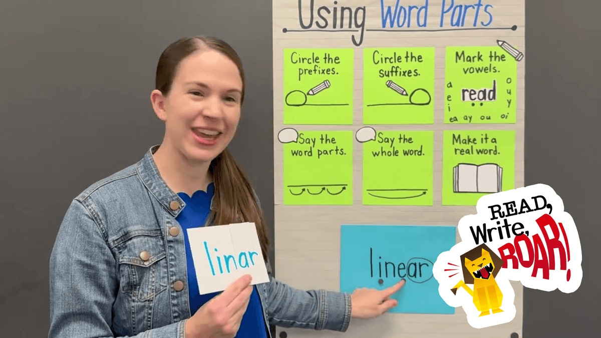 Linear & Popular: Decoding Multisyllabic Words | Mrs. Mora | Read, Write, ROAR!