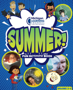 grades 3-6 Michigan Learning Channel Activity book cover